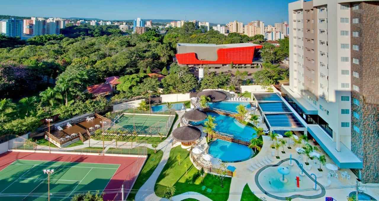 Via Caldas Suites Le Jardin Caldas Novas Exteriör bild