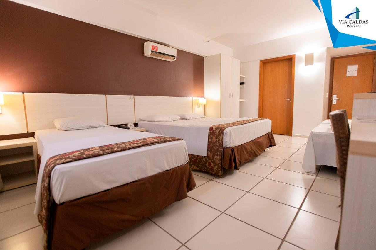 Via Caldas Suites Le Jardin Caldas Novas Exteriör bild